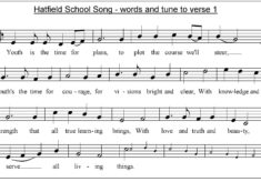 Hatfield School Song.