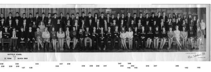 Hatfield School Sixth Form March 1969 v2c, RIGHT half, partially name-matched